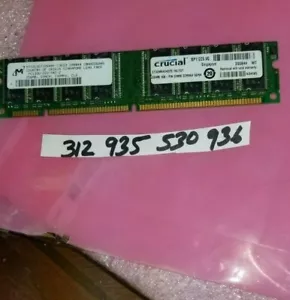 512MB SD 133 CL2 SDRam 133 168pin ram dual rank non-ecc 32x8 2rx8 intel ram - Picture 1 of 1