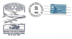 1958 (35th) AAMS Convention Cacheted Cover July 29 1958 - Picture 1 of 1
