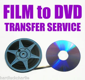 50' REGULAR 8mm, SUPER 8mm, HOME MOVIE FILM TRANSFER TO DVD, USB, DIGITAL FILES  - Picture 1 of 2