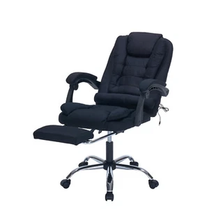 Bürostuhl Forio Schwarz Bürostuhl Drehstuhl mit Massagefunktion HTI-Living - Bild 1 von 4