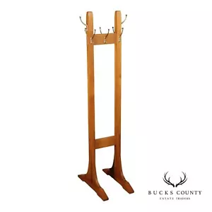 Stickley Mission Collection Oak Double Costumer - Picture 1 of 15