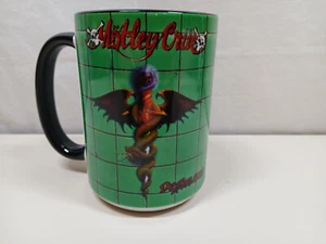 Motley Crue Coffee Tea Mug Cup 11oz Dr. Feelgood Album Cover Green Black - Bild 1 von 8