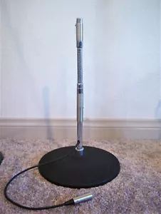 Vintage 1990's Chinese variant / Atlas MS-12C microphone XLR desk stand Shure - Picture 1 of 10