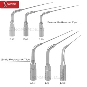Punta dental de pájaro carpintero para eliminación de archivos rotos/endodoncia, escalador piezoeléctrico EMS adecuado - Imagen 1 de 63