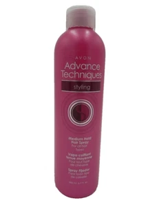 Avon Advanced Techniques Styling Hair Spray, Medium Hold, NO PUMP INCLUDED, New - Picture 1 of 2
