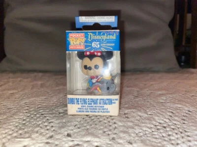 Funko Pocket POP! Llavero Disneyland 65th Ann - FLYING DUMBO Attraction con Minnie Foto 1 de 4
