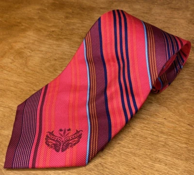 Corbata Ford Warriors Rosa Ford Cares Tie Stripes 62"L 3.5"W Foto 1 de 4