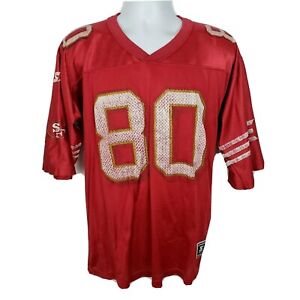 Jerry Rice Vintage Starter 49ers Jersey Quarterback Club Size XL 1995