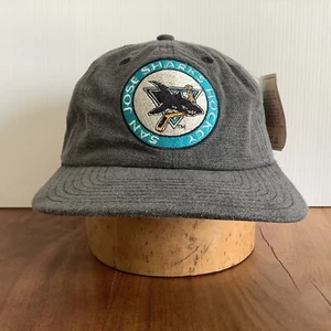 Vintage 1990's American Needle San Jose Sharks Hat Cap New Tags - Picture 1 of 8