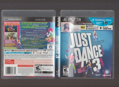 Just Dance 3 (Sony PlayStation 3, 2011) PS3 Complete CIB - Image 1 of 2