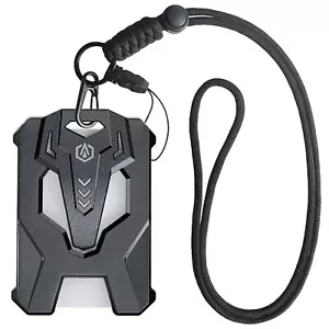 Autonomier Porta Badge Resistente con Cordino Regolabile, Cool Tactical ID... - Foto 1 di 7