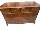 STAG DARKWOOD CHEST OF 6 DRAWERS,  2 LARGE  & 4 SMALL