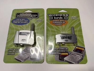 NEW Wireless Link Adapter and Wireless Messenger Combo for GBA Majesco  - Image 1 of 4