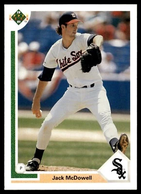 1991 Upper Deck #323 Jack McDowell Chicago White Sox - Image 1 of 2