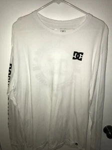 dc shoes longsleeve men white xl - Picture 1 of 7