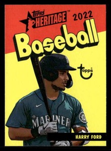 Harry Ford 2022 Topps Heritage Minor League  Card #73PC-20 ACL Mariners
