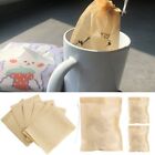 100 Pcs Wood Pulp Material Filter Bag Empty Tea Infuser Sachet  Kitchen