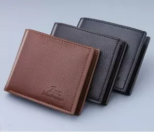 HERREN Luxus LEDER RFID Schutz KREDITKARTENETUI NOTIZ ETUI GELDBÖRSE UK - Bild 1 von 18