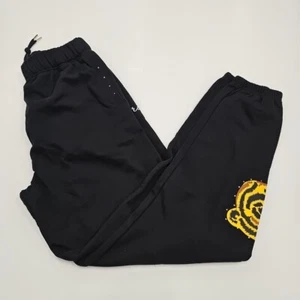 Boston Bruins Mitchell & Ness Black Jogger Sweatpants Women's Medium New - Picture 1 of 10