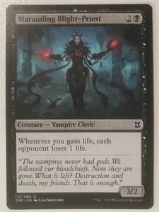 MARAUDING BLIGHT-PRIEST Zendikar Rising MTG Magic NM - Picture 1 of 1