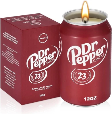 Doctor Pepper Candle NEW BOXED Soy Wax - image 1 of 2