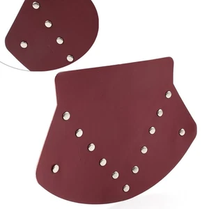 Rear Fender Mud Flap Mudguard Cover PU Leather Red For Harley Sportster 883XL - Picture 1 of 11
