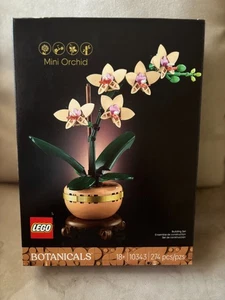 LEGO BOTANICALS MINI ORCHIDEE 274 TEILE ALTER 18+ NEU. - Bild 1 von 2