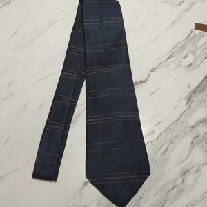 London 400 By Cambridge Apparel Neck Tie Classic Blue Carnegie Mellon University - Picture 1 of 4