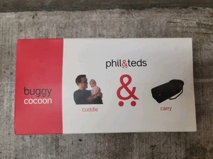 Cuna Phil and Ted's Black Newborn Cocoon - Imagen 1 de 3