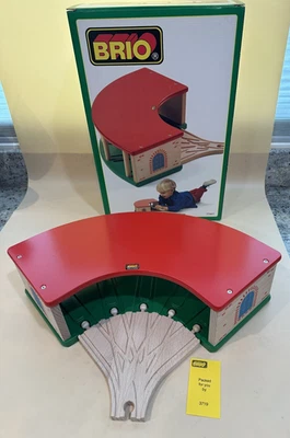 BRIO Roundhouse - Engine Depot #33461 Wooden Railway 1997 New In Original Box - Image 1 of 4