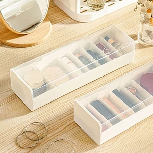 Plastic Data Cable Storage Box Dustproof Charger Cord Organizer Stationery - Picture 1 of 10