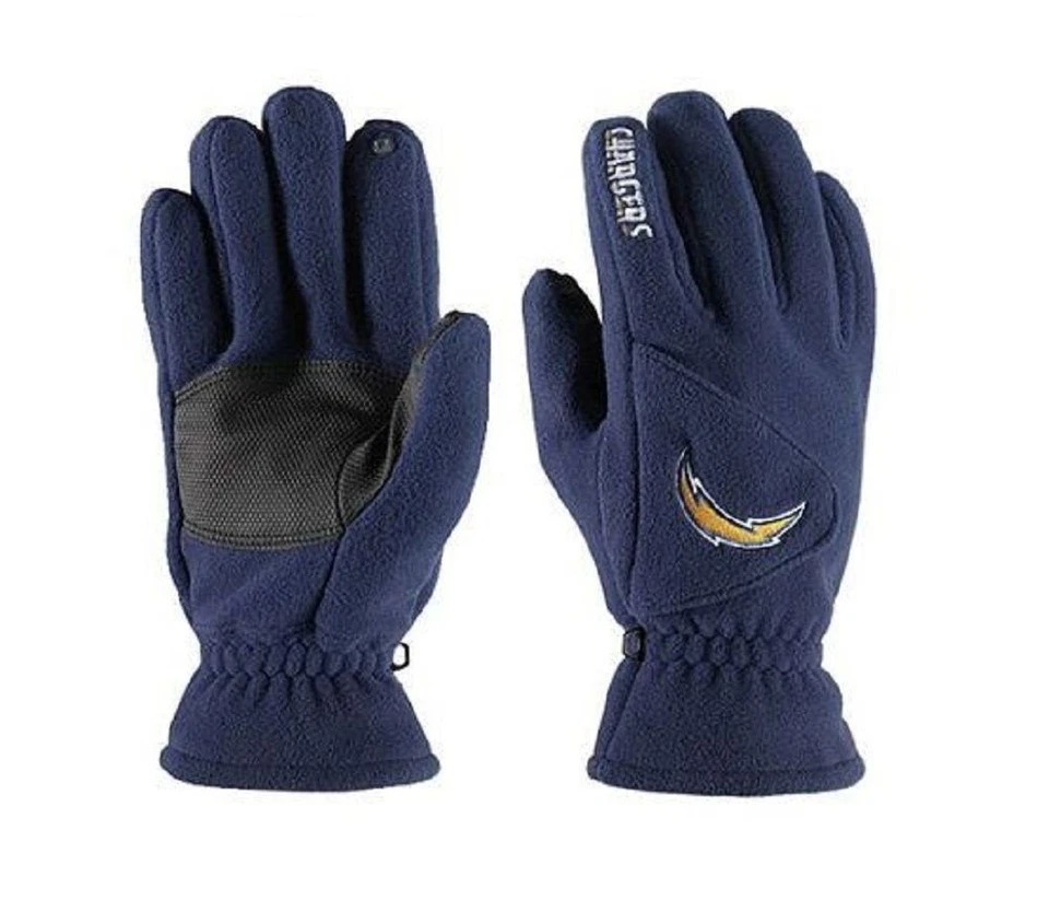 NFL Los Angeles Chargers 180's Reebok Invierno Polar Guantes con Exhale Heating™ Foto 1 de 1