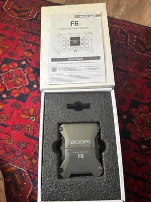 Zoom F6UK Digital Recorder - Black/Grey - Image 1 of 4