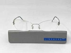 Lindberg Spirit Titanium 135 Col. U12 801195446 Rimless Eyeglasses Frame Brown - Picture 1 of 12
