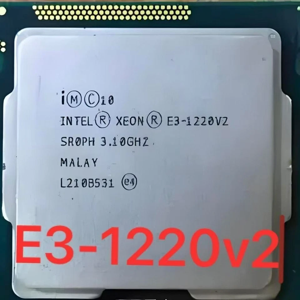 Intel Xeon E3-1220 V2  SR0PH 3.1GHz LGA 1155 Server CPU - Image 1 of 1