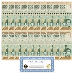 VENEZUELA 500 DIGITALES 2023 Cantidad 20 UNC 500 millones bolívares soberano Nuevo USA - Imagen 1 de 6