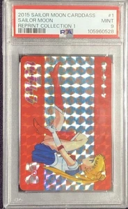 psa9 2015 sailor moon carddass sailor moon reprint collection 1 - Picture 1 of 1