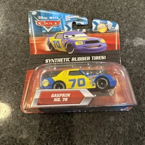 Disney Pixar Cars Movie Gasprin Synthetic Rubber Tires No. 70 Die-Cast Toy Car - Picture 1 of 2