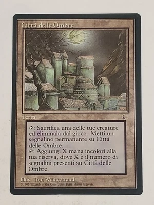 MTG City of Shadows (Italian Dark/Land/R) - BGM - Image 1 of 4