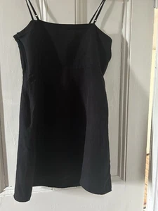 Other Stories black linen mini dress - Picture 1 of 3
