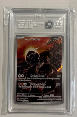 Pokémon TCG Paldean TAUROS Scarlet & Violet Paldea Evolved Holo Card 218/193 - Image 1 of 3