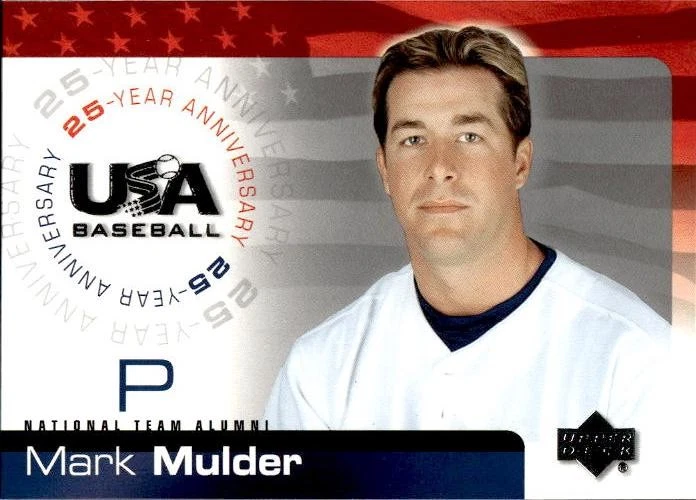 Mark Mulder 2004 Upper Deck #USA-131 USA - Image 1 of 2