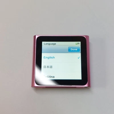 Apple iPod Nano 6ta Generación 8 GB Rosa MC692LL A1366, Usado - Funciona - Bueno Foto 1 de 4