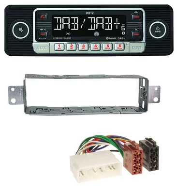 Dietz USB DAB MP3 Bluetooth Autoradio für Daewoo Lanos Nubria Leganza Matiz - Bild 1 von 4