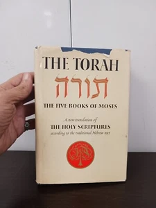 The Torah The Five Books of Moses By Jewish Publication Society - Hardcover 1962 - Imagen 1 de 12