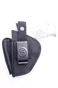 Beretta 9000S | Nylon OWB Outside Pants Belt Holster w/ Mag Pouch. MADE IN USA - Picture 1 of 7