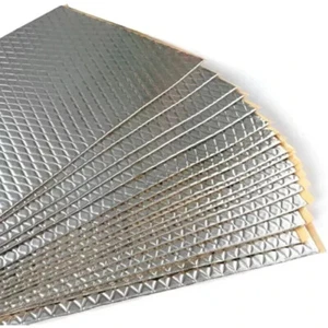 10x Sheets 5mm Car Sound Deadening Vibration Proofing Noise Killer Mat - Picture 1 of 7