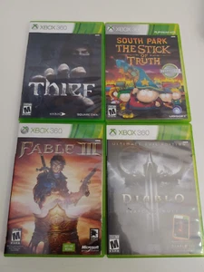 Lot of 4 Mature Fantasy & Adventure XBOX 360 Games - Authentic & Tested - Picture 1 of 9