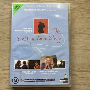 This Is Not A Love Story DVD Stephen Lovatt Sarah Smuts-Kennedy Sex Comedy PAL 0 - Picture 1 of 6
