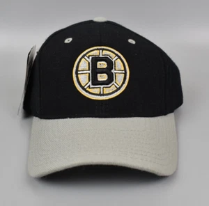 Boston Bruins Vintage 2-Tone Wool Snapback Cap Hat - NWT - Picture 1 of 7
